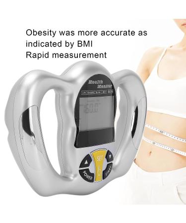 Digital Body Fat Analyzer - Handheld Tester for Calorie BMI Measurement and Weight Loss Monitor with LCD Screen - Buy Online on GoSupps.com
