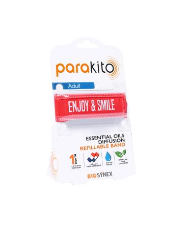 PARA'KITO Essential Oil Diffusion Mosquito Wristband (Enjoy)