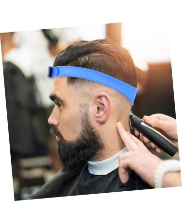 Silicone Hair Cutting Guide | Fade & Shaping Template Tool - 56x4cm Blue for Precision Haircuts - Buy Online on GoSupps.com