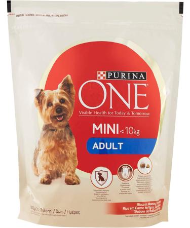 Purina One Mini 10kg Adult Dog Food with Beef and Rice 800 g - Buy Online on GoSupps.com