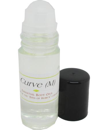 Curve - Type LC For Men Scented Body Oil Fragrance Roll-On - Clear - 1 oz. - ID#151954 1 Fl Oz (Pack of 1)