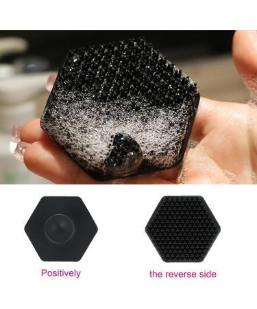 Silicone Facial Cleansing Brush - Gentle Exfoliation & Massage Scrubber for Radiant Skin - Buy Online on GoSupps.com