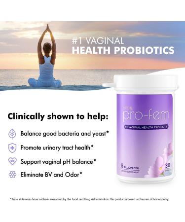 HPD Rx Pro-Fem Vaginal Health Probiotic - Clinically Proven Yeast & PH Balance Support - Buy Online on GoSupps.com