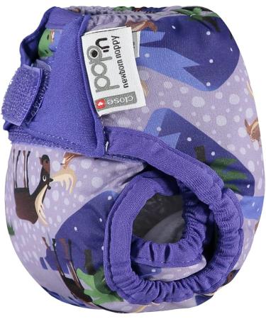 Close Pop-in Premium Bamboo Newborn Cloth Nappy - Soft & Absorbent Reusable with Moose Print - Buy Online on GoSupps.com