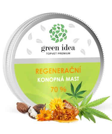 green idea Regenerating hemp ointment for dry and sensitive skin - reduces irritation - silicone and paraben free 100 ml