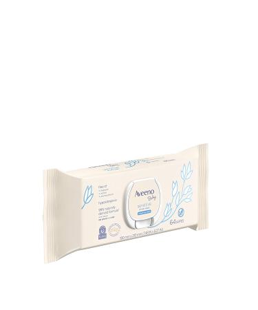 Buy Aveeno Baby Sensitive All Over Wipes - 64 Gentle Wipes for Delicate Skin - Buy Online on GoSupps.com