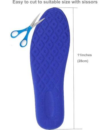 Buy Premium Shoe Insoles for Men & Women | Orthotic Foam Inserts for Shock Absorption & Foot Pain Relief - Buy Online on GoSupps.com