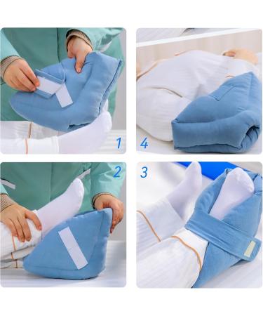 Heel Protector Cushion | Pressure Sore Relief for Bedridden Patients | Heel Cushions for Pain Relief & Bed Sores - Buy Online on GoSupps.com