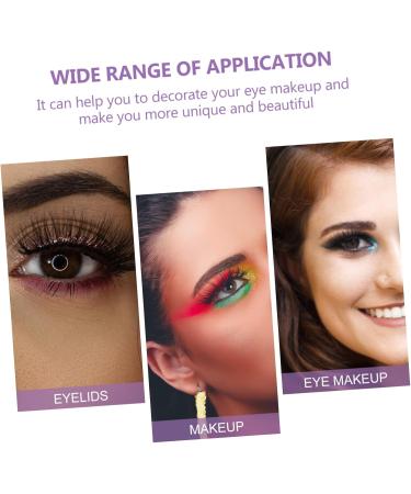 FOMIYES 12 pairs Tools Line Sticker Decal Makeup Stickers Tape Waterproof Eyelash Glitter Adhesive Eyeliner 1 count (Pack of 1) Blackx3pcs - Buy Online on GoSupps.com