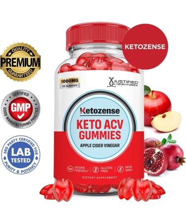 Buy (2 Pack) Keto ACV Gummies 1000MG - Advanced Formula Vegan Non-GMO Apple Cider Vinegar & Pomegranate Blend | 120 Gummies - Best for Weight Loss & Energy - Buy Online on GoSupps.com