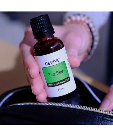 Shop Pure Tea Tree Essential Oil 30mL - 100% Therapeutic Grade for Diffusers Massage & Skin Care | Revive Essential Oils - Buy Online on GoSupps.com