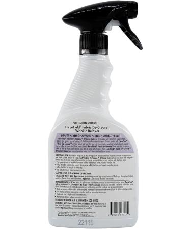 Shop ForceField Fabric De-Crease Spray - Anti Static Anti Soil Anti Wrinkle - 22oz for Clothing & Linens - International Shipping Available - Buy Online on GoSupps.com