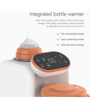 Quook 5-in-1 Baby Food Maker by Quark- Easy-to-Use Baby Food Processor - Baby Bottle Warmer Steamer Blender and Food Processor - Self Cleaning Sterilizing & Dishwasher Safe - Baby-Safe Materials - Buy Online on GoSupps.com