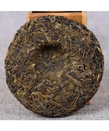 HQZM Yunnan Mansong Yibang Puer Raw Tea Cake 200g 100g*2 Large Leaf Old Tree Tea Raw Tea With Large Leaf - Buy Online on GoSupps.com