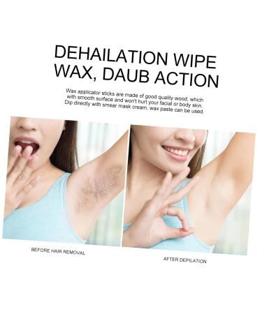 Buy Beavorty 450pcs Wax Stick for Hair Removal | Premium Wooden Manicure Tools for Smooth Skin - Fast International Shipping - Buy Online on GoSupps.com