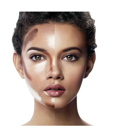 OBLHER Face Illuminator & Bronzer Duo Powder Kit | Hypoallergenic, Long-lasting & Waterproof | Cruelty-Free Face Makeup - Buy Online on GoSupps.com