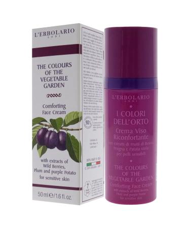 L'Erbolario The Colours of the Vegetable Garden Comforting Face Cream for Women - 1.6 oz | Buy Internationally | Natural Skincare - Buy Online on GoSupps.com