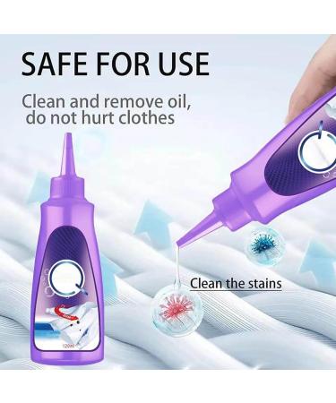 Shedmuller Stain Remover Shed Muller Active Enzyme Stain Remover Fast Stain Remover Laundry Stain Remover Stubborn Stains Cleaner Clothes Oil Stain Remover (Purple 1PC) - Buy Online on GoSupps.com