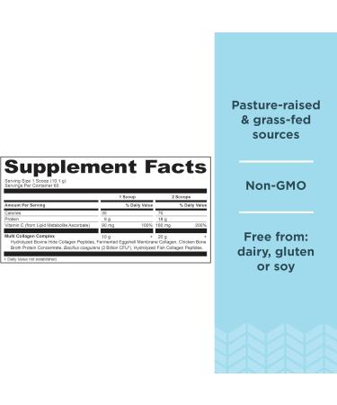 Ancient Nutrition Multi Collagen Capules 90 Count + Multi Collagen Protein Powder Unflavored 60 Servings - Buy Online on GoSupps.com