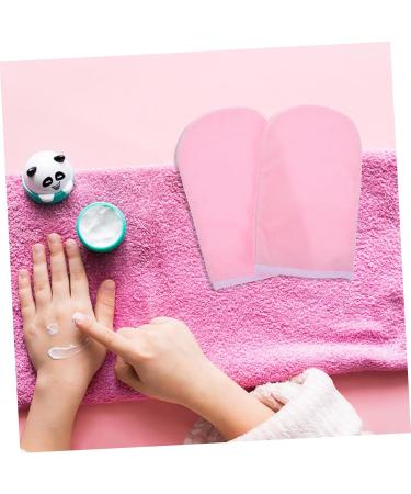 PLAFOPE Moufles De Spa Paraffine Taille Unique Rose Bord Blanc Bain Paraffine Soin Des Mains Hydratant Pour Usage Maison - Buy Online on GoSupps.com