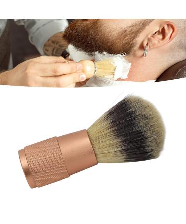 Synthetic Shaving Brush - Portable Soft Hair Beard Foam Brush for Barbers | Removes Aluminum Alloy Deposits | International Shipping Available - Buy Online on GoSupps.com