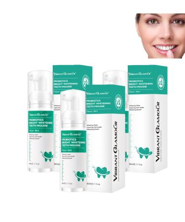 Lenaro Mousse-Lenaro herbs whitening mouth repair mousse lenaro probiotics light tooth alarm mousse refreshes the breath and cleans the teeth deeply (3 pieces)