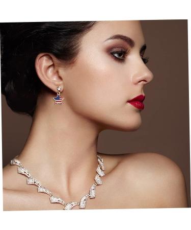 Abaodam 20pcs lock key pendant american flag suit patriotic charm Pendant Charms Heart-shaped antique 1.8X1.5cm As Shown - Buy Online on GoSupps.com