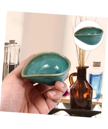 Frcolor Mini Aromatherapy Dish - Essential Oil Diffuser & Ceramic Seasoning Bowl | 8.5x5.5cm | International Shipping Available - Buy Online on GoSupps.com