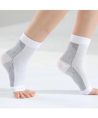 4 Pack Arch Support Plantar Socks for Men and Women Compression Socks for Feet Heel Relief Orthotics Compression Socks - Buy Online on GoSupps.com