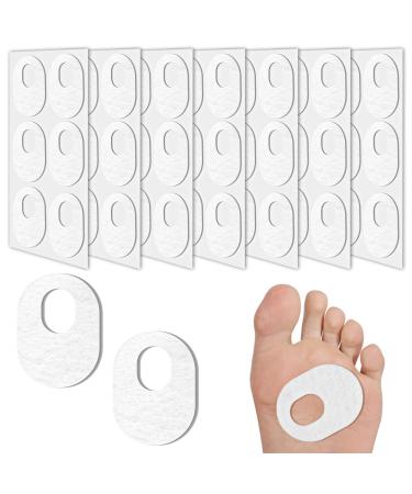42Pcs Callus Remover Callus Pads for Bottom of Foot Adhesive Corn Protectors Callus Cushions for Corns Blisters Calluses Relief Pain Self Stick Cushions (White)