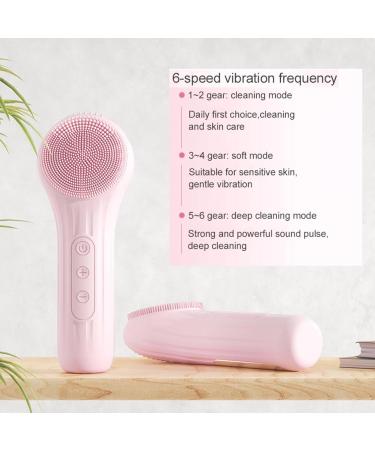 Premium Silicone Facial Cleansing Brush - Waterproof Exfoliator for Men & Women | Deep Cleansing Blackhead Removal & Massage - Buy Online on GoSupps.com