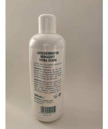 BEGAPINOL Mountain Pine Spirit 500ml - Extra Strong Herbal Essence for Global Shipping - Buy Online on GoSupps.com