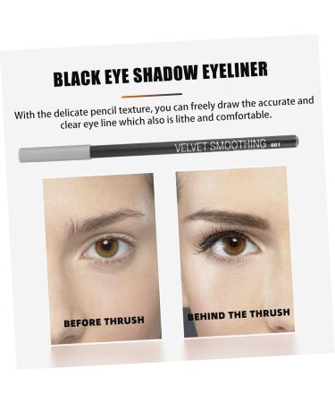 WOONEKY 36 Pcs Black Eyeliner 1 Waterproof Eyeliner Pencil Makeup Highlighter Eye Liner Pen Eyeliners Wood - Buy Online on GoSupps.com