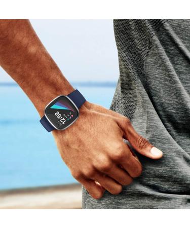 NANW 4-Pack Screen Protector Case for Fitbit Sense/Versa 3 - Scratch-Proof Full Cover Bumper Cases - Clear - Compatible with Sense Smartwatch - Buy Online on GoSupps.com