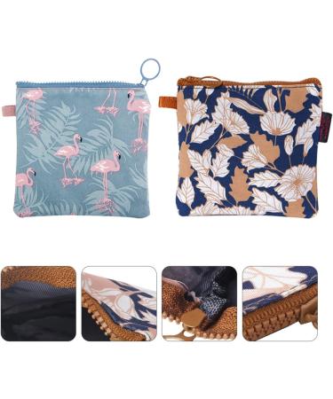 Shop Gleavi 4-Piece Makeup & Storage Bag Set for Women - Stylish Cosmetic Pockets Wallets & Cultural Bags (13x13x3.5cm) - Perfect for Travel! - Buy Online on GoSupps.com