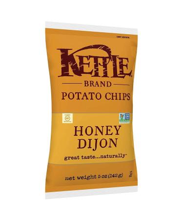 Kettle Foods Honey Dijon Potato Chips 5 oz - Delicious & Crunchy Snack - Buy Online on GoSupps.com