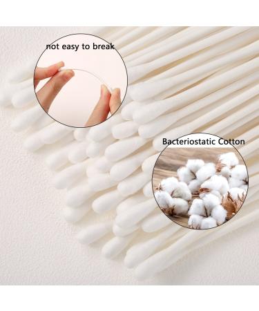 Pangda 400-Pack Cotton Swabs with Cardboard Handles - Double Tipped Applicators for Precision Cleaning and Application - Buy Online on GoSupps.com