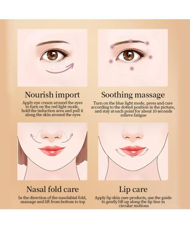 Ideal Swan Eye Massager Wand - Rechargeable Facial & Eye Massager for Dark Circles Puffiness & Eye Bags - International Shipping - Buy Online on GoSupps.com