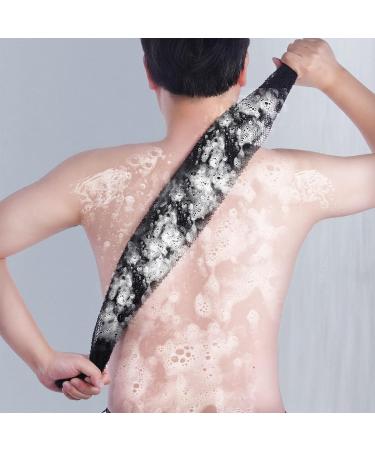 African Exfoliating Net Set - 4 Pcs 31.5 Inch Long Body Sponges for Shower Bathing - Multicolor 1 - Buy Online on GoSupps.com