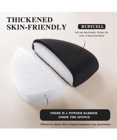 Buy Premium Makeup Sponge & Foundation Brush Set - Latex-Free Super Soft Flawless Finish for Liquid & Cream Makeup - International Shipping Available - Buy Online on GoSupps.com