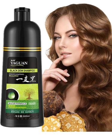  tongfeng Gimocool Hair Shampoo - Long Lasting Herbal Shampoo 500 ml Hair Dye in Minutes Water Formula Long-Lasting Black Hair Dye Rapi Action - Buy Online on GoSupps.com