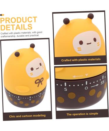 Homsfou 5-Pack Timer Egg Watch - Loud 60-Minute Kitchen Alarm Magnetic Cooking Tools for Perfect Eggs - Ideal for Baking & Cooking | Yellow - Buy Online on GoSupps.com