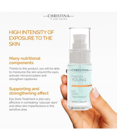 Buy CHRISTINA Forever Young Eye Zone Treatment 30ml | Anti-Aging for All Skin Types | International Shipping Available - Buy Online on GoSupps.com