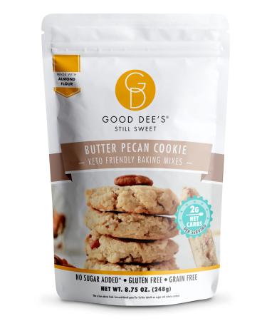 Good Dee's Low Carb Baking Mix Butter Pecan Cookie 8.75 oz (248 g)