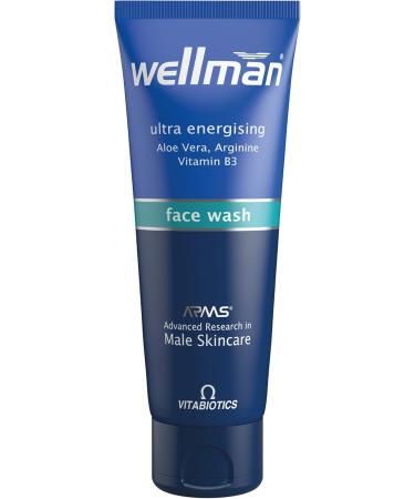 Vitabiotics Wellman Face Wash - 125 ml - Buy Online on GoSupps.com
