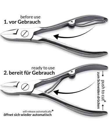 Marqus 5-Part Nail Set for Men and Women - Premium Solingen Manicure Kit - Travel-Friendly Nail Care Essential - Buy Online on GoSupps.com