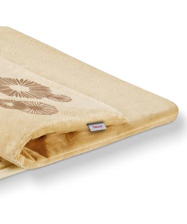 Beurer HK 45 Cosy Heating Pad - 3 Temperature Levels & Soft Micro Fleece | International Shipping - Buy Online on GoSupps.com