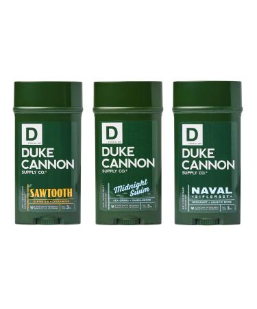 Duke Cannon Supply Co. Anti-Perspirant Deodorant - Variety Pack (Pack of 3) Variety Pack 1 Fl Oz (Pack of 3)
