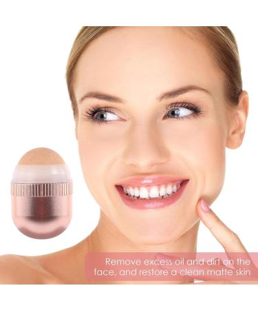Face Oil Control Tool Reusable Facial Skincare Tool Oil-Absorbing Volcanic Stone Face Roller Smoother Easier Facial Excess Oil Blotting Tool Ball Design Long Service Life for Home Travel Goforwealth - Buy Online on GoSupps.com