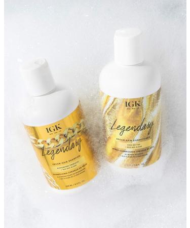 IGK LEGENDARY Dream Hair Conditioner - Vegan, Cruelty Free, 8 Fl Oz - Healthy, Hydrated, Shine - Buy Online on GoSupps.com